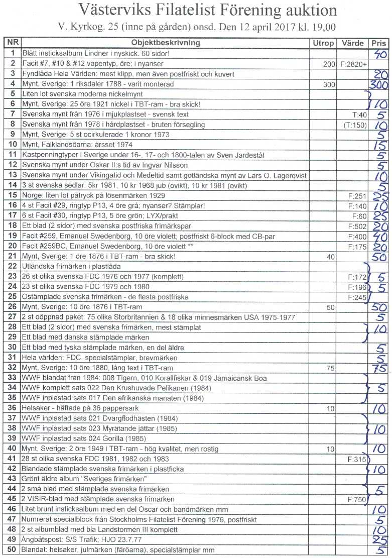 Auktionslista 170412 del1